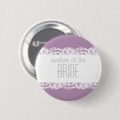 Mother of the Bride Button – 自分のカラーを選択! 缶バッジ (正面&裏面)