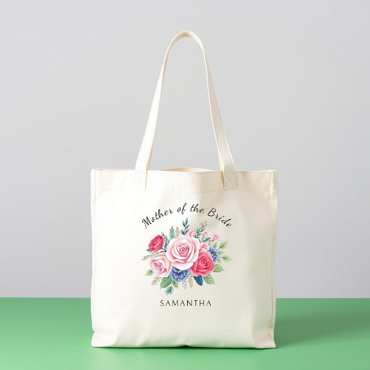 Mother of the bride, Floral design, elegant bags トートバッグ