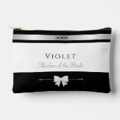 Mother of the Bride Gift | Elegant Custom Makeup アクセサリーポーチ (正面)