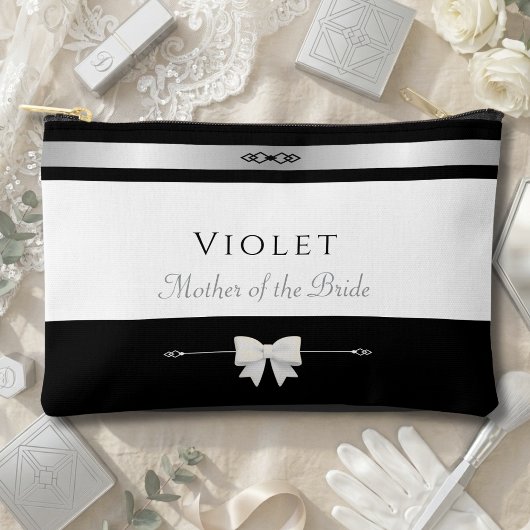 Mother of the Bride Gift | Elegant Custom Makeup アクセサリーポーチ