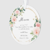 Mother Of The Bride Keepsake Ornament オーナメント (正面)