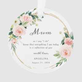 Mother Of The Bride Keepsake Ornament オーナメント
