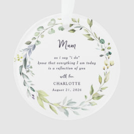 Mother Of The Bride Keepsake Ornament オーナメント