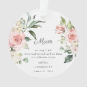 Mother Of The Bride Keepsake Ornament オーナメント (正面)