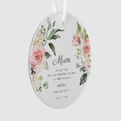 Mother Of The Bride Keepsake Ornament オーナメント (正面)