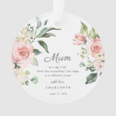 Mother Of The Bride Keepsake Ornament オーナメント (正面)