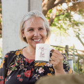 Mother of the Bride Pink Peony Wedding コーヒーマグカップ