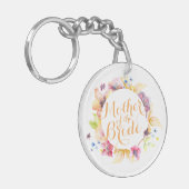 Mother of the Bride Water Color 結婚's Keychain キーホルダー (正面左)