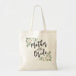 Mother of the Bride white rosesカスタマイズ可能 トートバッグ