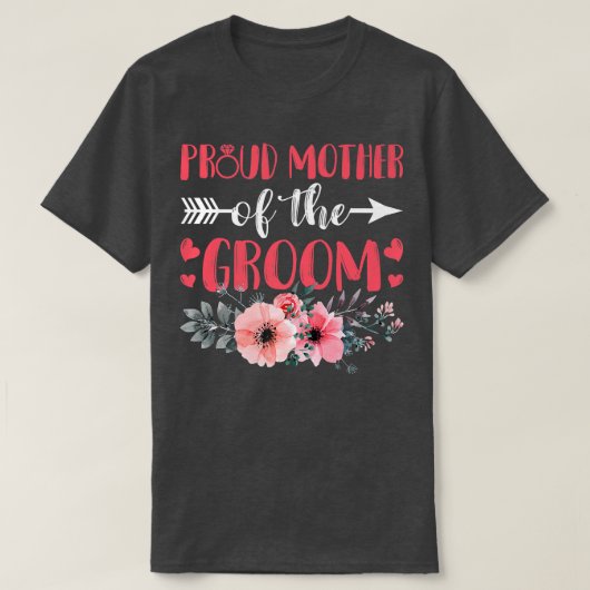Mother Of The Groom Bachelor Party Grooms Mother M Tシャツ (デザイン正面)