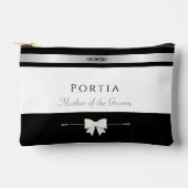 Mother of the Groom Gift | Modern Luxury Makeup アクセサリーポーチ (正面)
