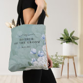 Mother of the Groom Sage Green Floral Wedding Tote トートバッグ