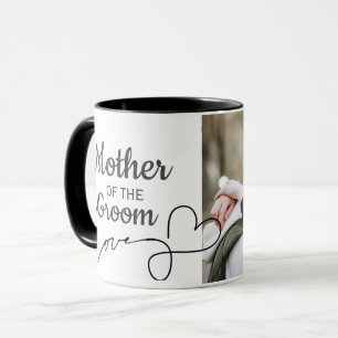 Mother Of The Groom Script Loveハート写真 マグカップ