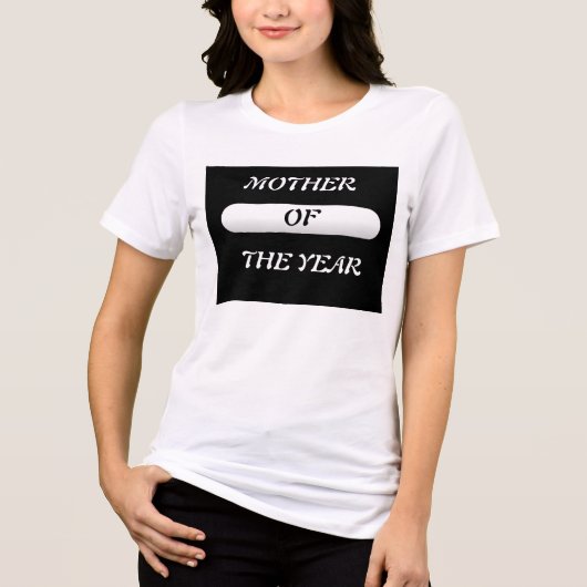 mother of the year トライブレンドＴシャツ (正面)