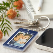 Mother Of The Year パーソナライズされたカスタム Photo Mommy キーホルダー (正面右)