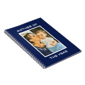 Mother Of The Year パーソナライズされたカスタム Photo Mommy ノートブック (右側)