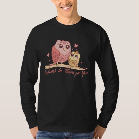 Mother Owl Bird Family Quotes Tシャツ (正面)