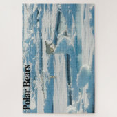 Mother Polar Bear and Cub Jigsaw Puzzle ジグソーパズル (縦)