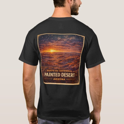 Mother Road Centennial Painted Desert Horizon Tシャツ (裏面)
