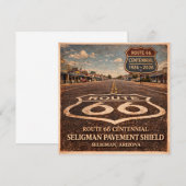 Mother Road Centennial Seligman Pavement  (正面/裏面)