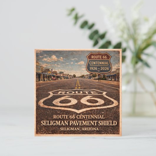Mother Road Centennial Seligman Pavement  (スタンド正面)