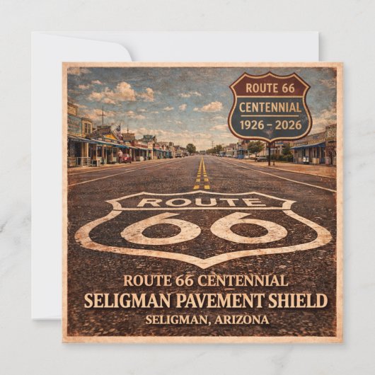Mother Road Centennial Seligman Pavement  (正面)