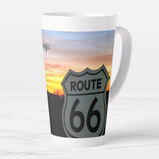 Mother Road Magic カフェラテマグ (右アングル)