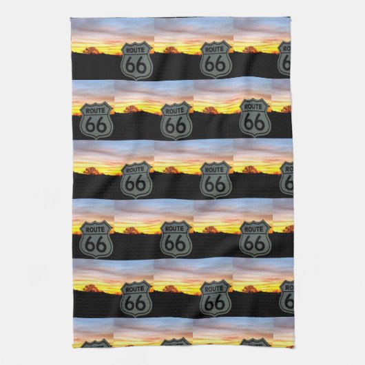 Mother Road Magic キッチンタオル (縦)