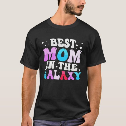Mother s Day 2023 Best Mom in the Galaxy Science F Tシャツ (正面)
