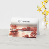 Mother´s Day Card "Best Mum Ever" カード (黄色い花)