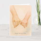 Mother’s Day Card – Holding Hands カード (正面)