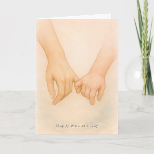 Mother’s Day Card – Holding Hands カード (正面)