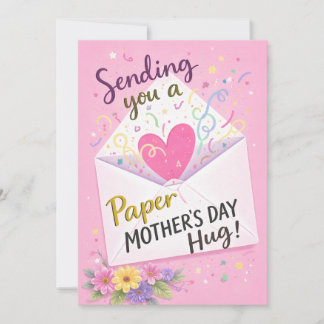 Mother’s Day Card, Paper Hug Card シーズンカード