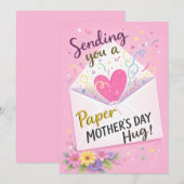 Mother’s Day Card, Paper Hug Card シーズンカード (正面/裏面)
