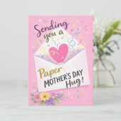 Mother’s Day Card, Paper Hug Card シーズンカード (スタンド正面)