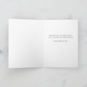 Mother’s Day Card – Rabbit Cozy Embrace カード (内部)