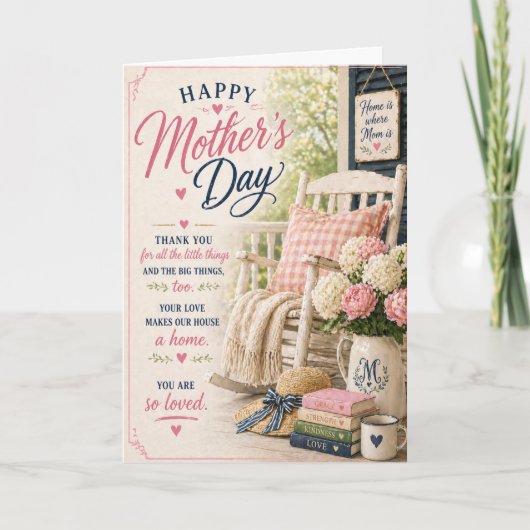 Mother’s Day Card – Southern Charm カード (正面)