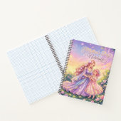 Mother’s Day Floral Softcover Notebook ノートブック (内部)