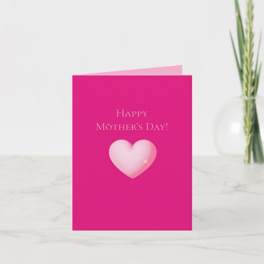 Mother’s Day Folded Greeting Card カード (正面)