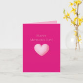 Mother’s Day Folded Greeting Card カード (黄色い花)