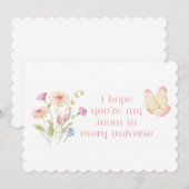 Mother’s Day Gift サンキューカード (正面/裏面)