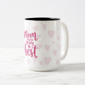 Mother’s Day Love Mug – Best Mom Ever ツートーンマグカップ (正面右)