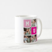 Mother’s Day Personalized Photo Collage Mug コーヒーマグカップ (正面右)