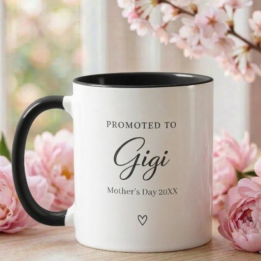 Mother’s Day Pregnancy Reveal Gift for Gigi マグカップ