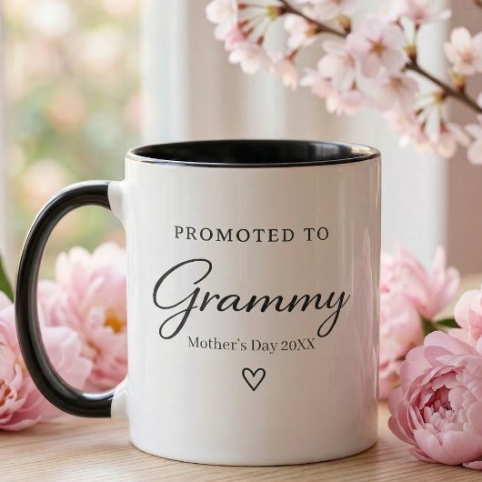 Mother’s Day Pregnancy Reveal Gift for Grammy マグカップ