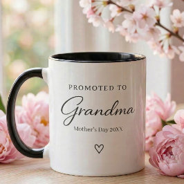 Mother’s Day Pregnancy Reveal Gift for Grandma マグカップ