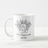 Mother`s Day Quote Coffee Mug コーヒーマグカップ (左)