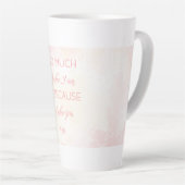 Mother’s Day Quote Latte Coffee Mug カフェラテマグ (右アングル)