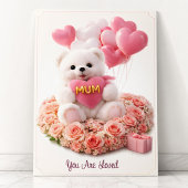 Mother’s Day Teddy Bear Card | “You Are Loved" カード