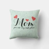 Mother’s Day Throw Pillow Gift for Mom  クッション (裏面)